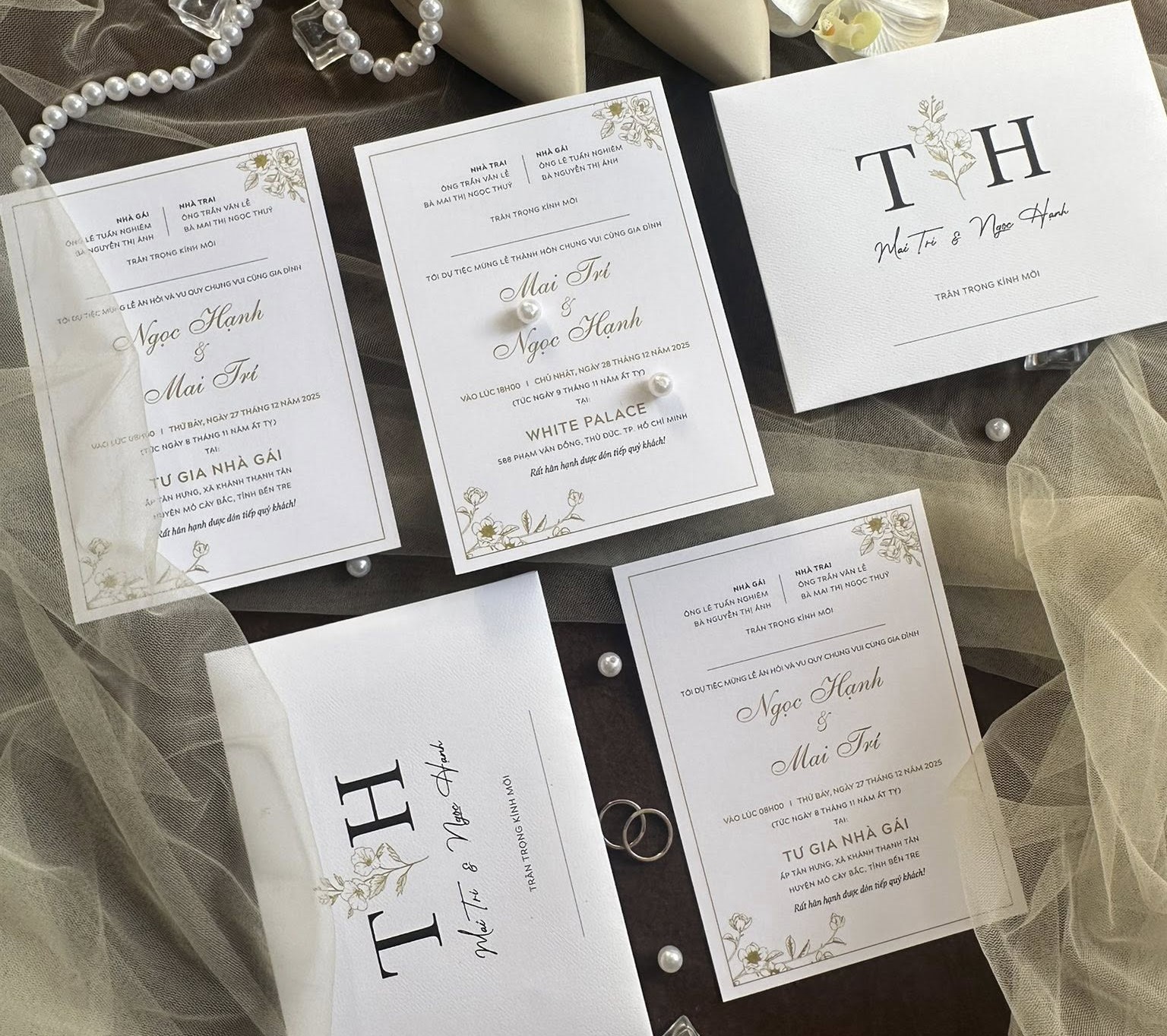 in thiệp cưới đẹp giá rẻ đồng xoài, bình phước khánh huyền