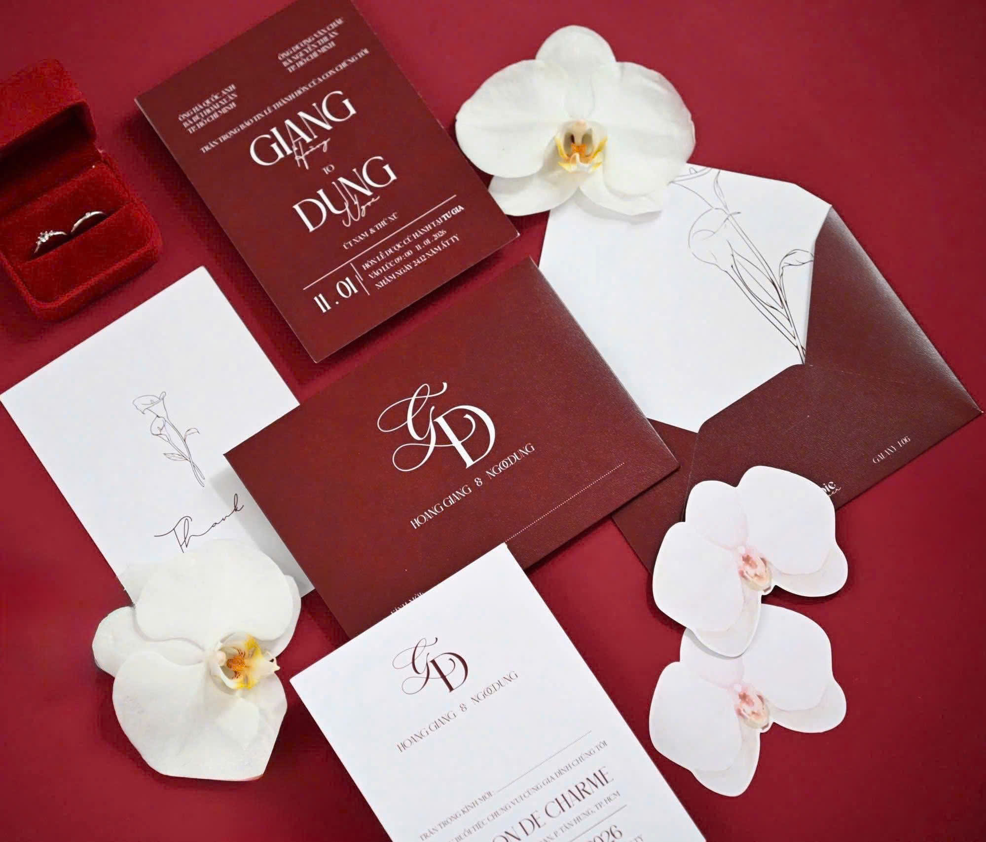 in thiep cuoi dep gia re